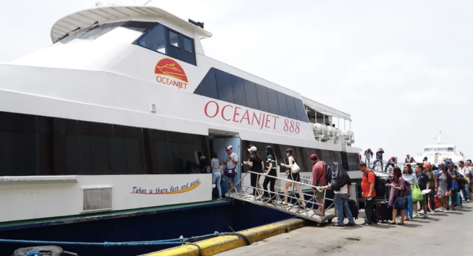 Bohol island to Siquijor island OceanJet ferry ticket (one-way / round-trip)