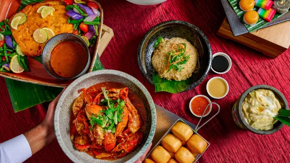 [Скидка до 35%] «Шведский стол» в ресторане Asian Market Café отеля Fairmont Singapore