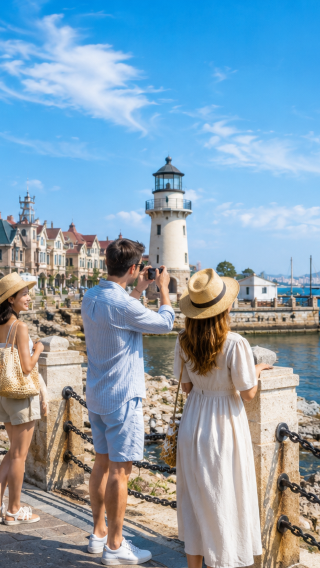 1-day tour of Yantai fairyland coast | Yangma Island + century-old Changyu + Yantai Mountain · private foreign language group