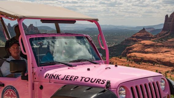 Sedona: Scenic Rim Pink Jeep Tour