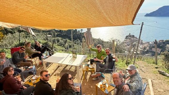 Cinque Terre: Vineyard Hike in Vernazza with Wine Tasting