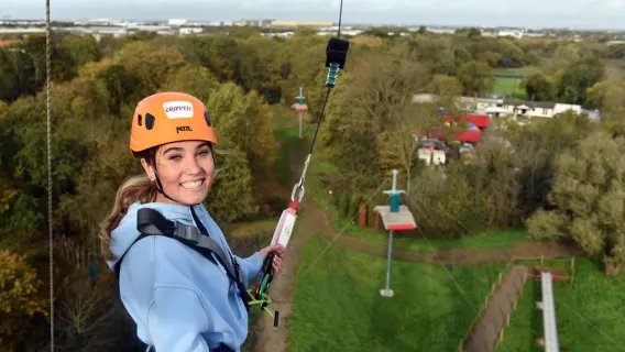 Gripped London: Zip Line, High Ropes & Freefall Adventure