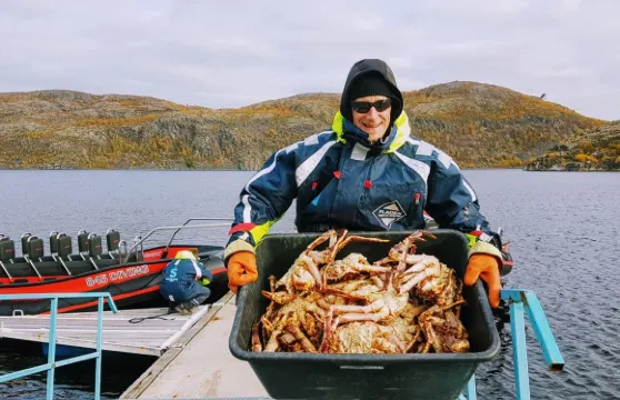 挪威Kirkenes帝王蟹捕撈活動體驗之旅（品嚐帝王蟹+可選芬蘭多地出發+夏秋冬季均可）