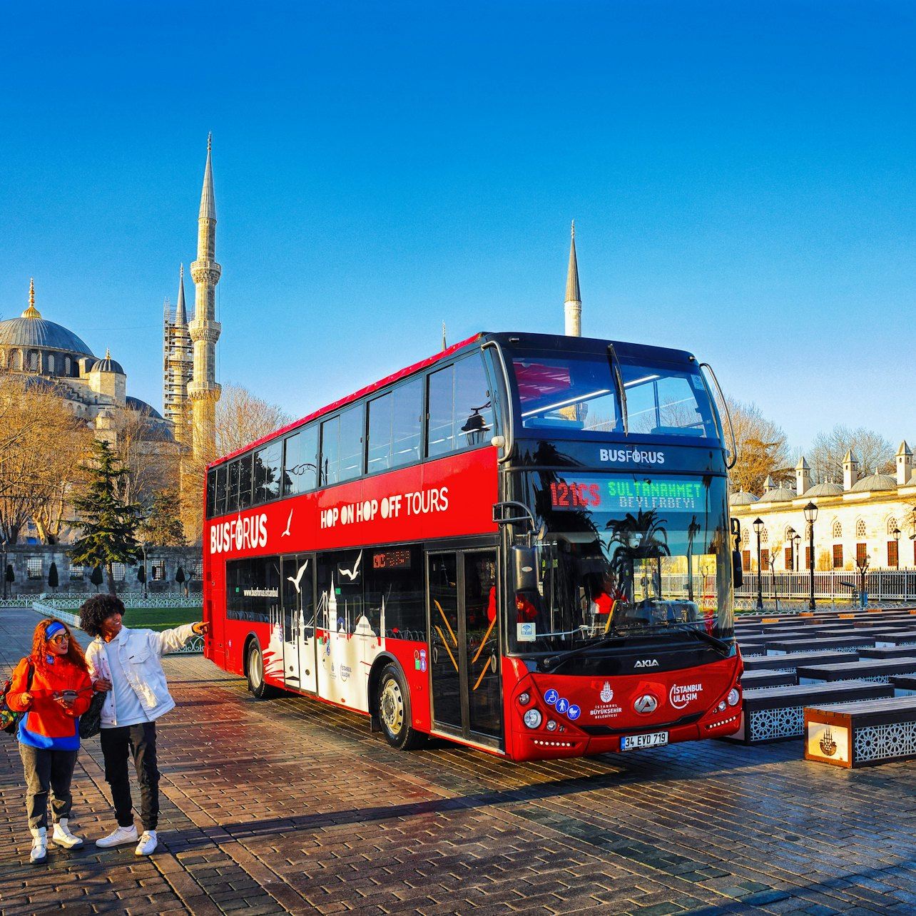 Istanbul: 1-Day Hop-On-Hop-Off Bus Tour + Audio Guide