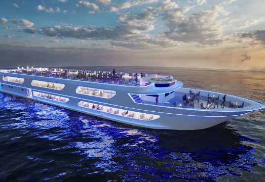 The Luxury White Chao Phraya River Night Cruise Ticket in Bangkok, Thailand