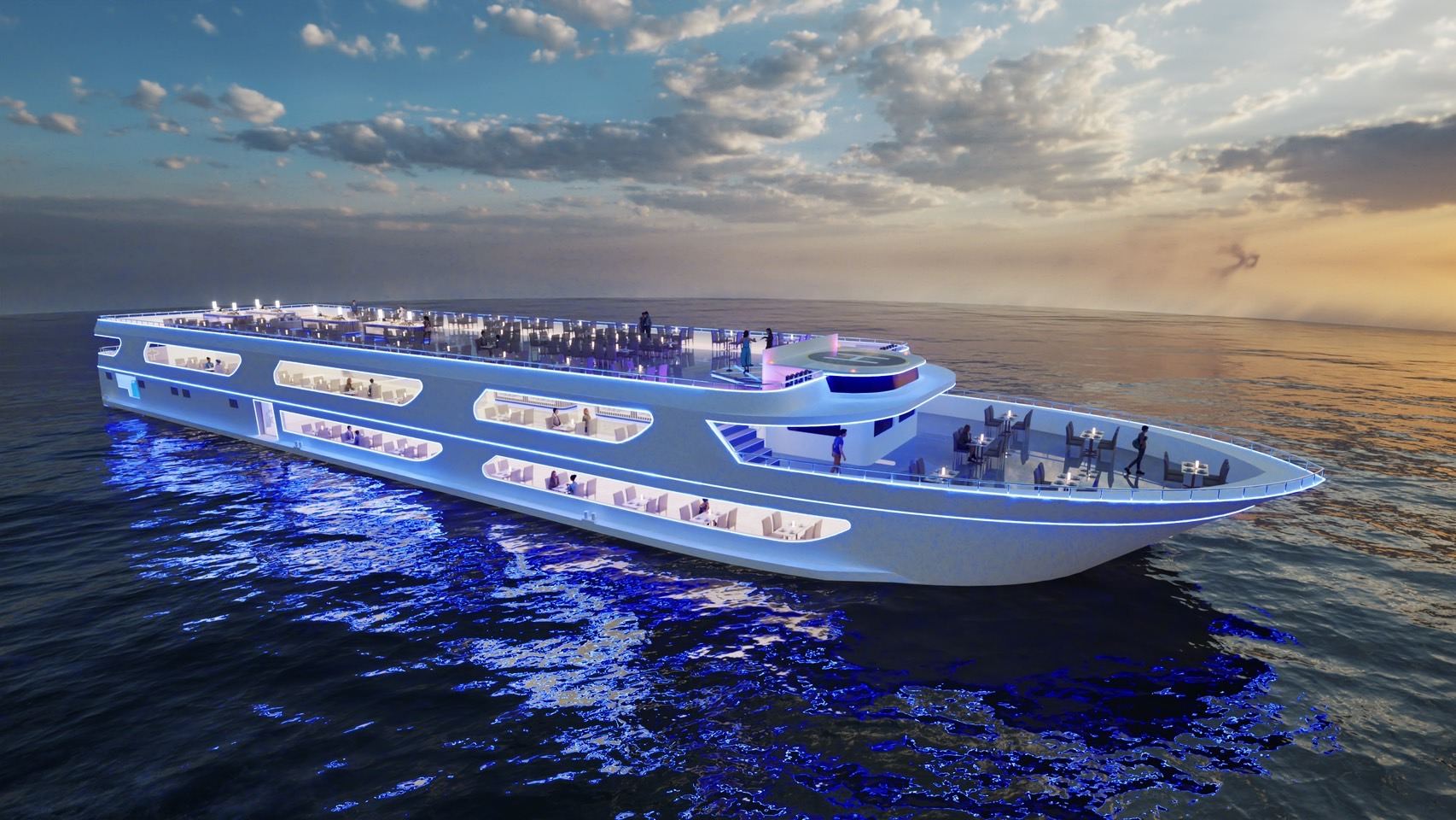 Vé du thuyền đêm sang trọng trên sông Chao Phraya White tại Bangkok, Thái Lan