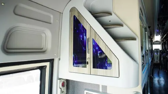 Sapa Express - Luxury Cabin Sleeper bus Hanoi to Sapa.