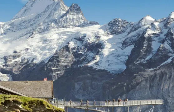 格林德瓦 (Grindelwald) 菲斯特 (First)：從格林德瓦出發來回纜車票（含懸崖步道）