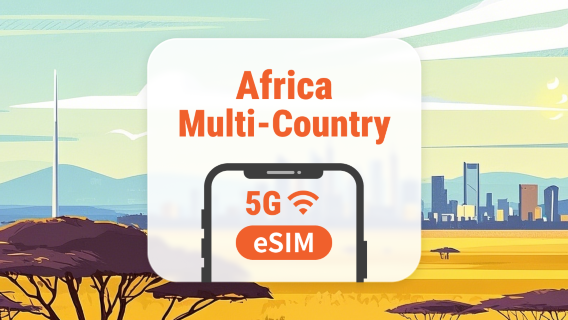 Africa Travel eSIM | Seamless Connectivity Across South Africa, Kenya, Egypt, Morocco & More | In-App Activation | Instant QR Delivery