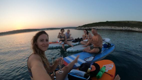 Cape Kamenjak: Sunset Kayak/SUP Wine Tour