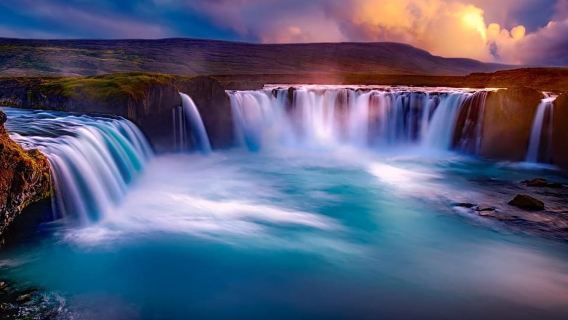 Porto di Akureyri: tour classico della cascata Godafoss e punto panoramico