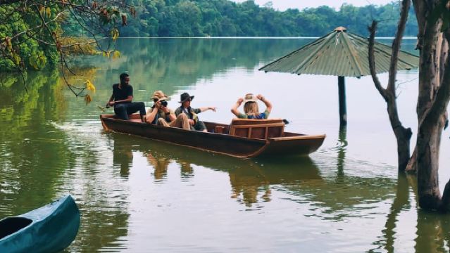 Arusha: Waterfall, Mountain Swing, Canoeing & Village Tour