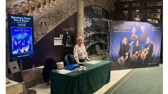 Barcelona: Trío de guitarras y baile flamenco en el Palau de la Música