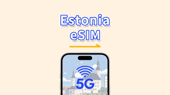 Эстония eSIM | 5G/4G | Ежедневный/Общий пакет данных | 1–30 дней | Посуточная тарификация (24 часа) | QR-код