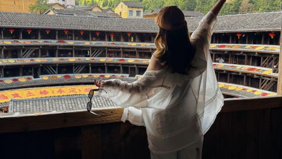 【國慶逛土樓·看曬秋·賞梯田】初溪古村落+土樓王包車1日遊