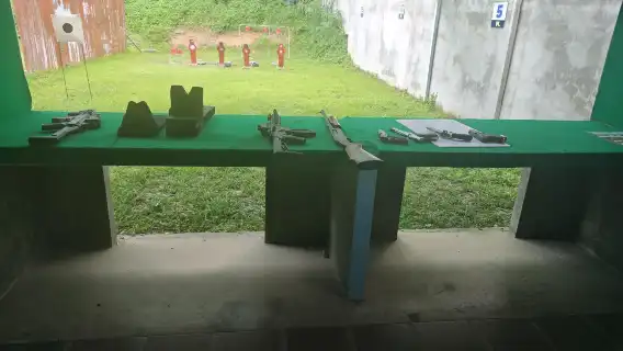 Chiang Mai Thai Green Shooting Range live ammunition shooting experience