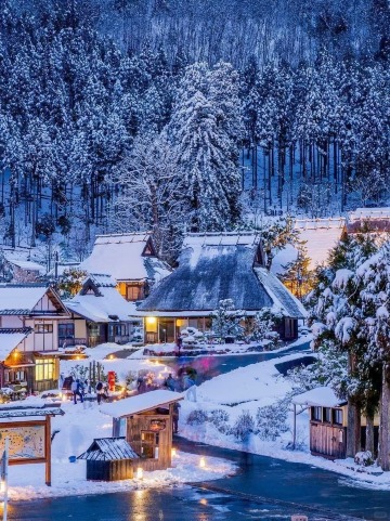 2026 Winter Limited 1-day Tour: Miyama Thatched Village Snow
