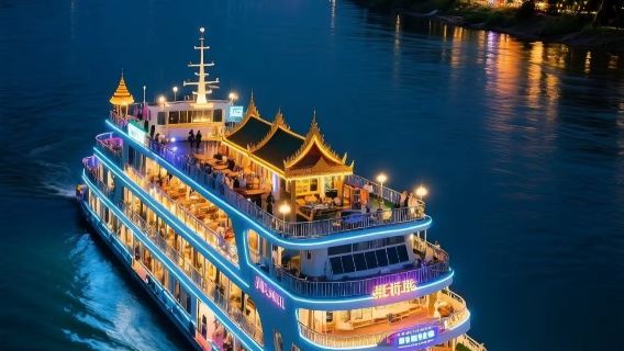 Xishuangbanna Lancang River Cruise (Red Artist Dance Show + Ethnic Minority Dance Performance + Immersive Dai Culture Experience + Flavorful Dinner)