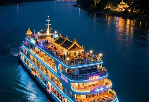 Xishuangbanna Lancang River Cruise (Red Artist Dance Show + Ethnic Minority Dance Performance + Immersive Dai Culture Experience + Flavorful Dinner)
