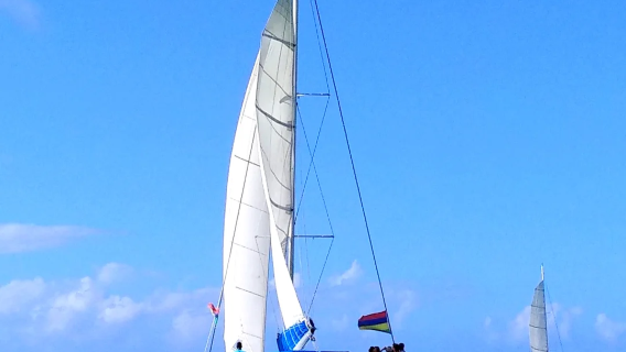 Mauricio • Velero catamarán a la Isla de los Ciervos + 3 actividades marinas + almuerzo [Reserva mínima para 2 personas]