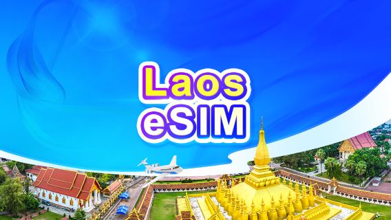 Laos 5G eSIM | Paket harian/Paket data total | Penagihan 24 jam | 1-30 Hari | Kode QR