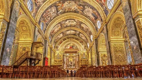 瓦萊塔一日遊【姆迪納老城+宮殿廣場+藍湖+聖安吉洛堡】