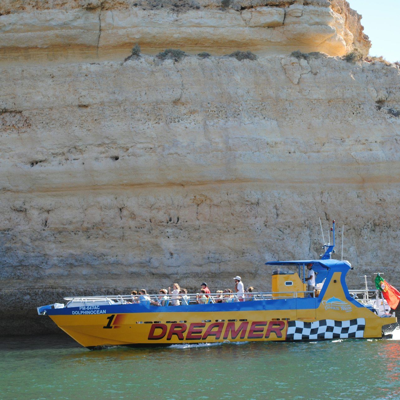 Benagil e osservazione dei delfini: tour in motoscafo da Albufeira