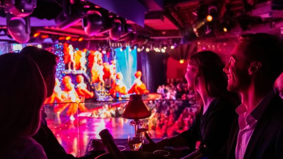 Paris: Seine River Cruise + Moulin Rouge Show with Transport