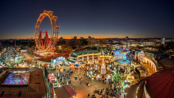 維也納美泉宮+美景宮+普拉特遊樂園一日包車遊全程接駁