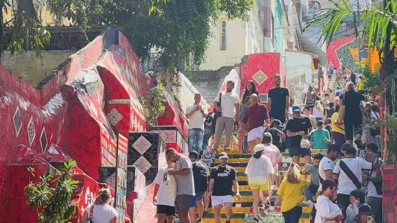 巴西里約熱內盧塞勒隆階梯-博物館 巴西全境包車 私人專享