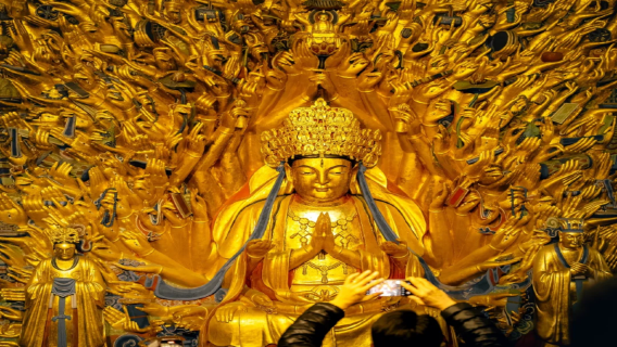 ทัวร์ 1 วัน ไปยังวัดหินแกะสลักต้าจู๋ ภูเขาเป่าติ่งและภูเขาเป่ยซาน · รวมไกด์นำเที่ยวและล่าม + รถบัสท่องเที่ยว · กลุ่มเล็กส่วนตัว