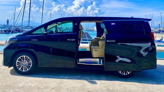 홍콩-마카오 전세 차량 픽업◈홍콩 전세 차량으로 마카오 시내 호텔 이동 [전문 기사 + 양면 번호판 알파드 밴 + 홍콩-주하이-마카오 대교 통과 + 빠른 통관]