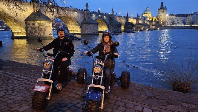 Electric Trike Tour in Prague - City Sightseeing & Fun Riding