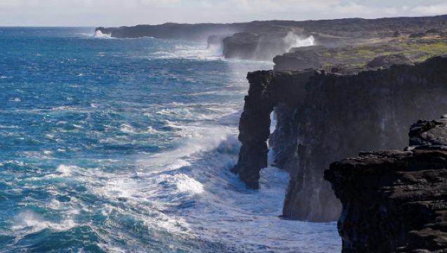 Amerika Syarikat + Pulau Besar Hawaii: Ladang Kopi + Kapten Cook + Pantai Pasir Hitam dengan sewaan peribadi dalam bahasa Cina yang boleh disesuaikan