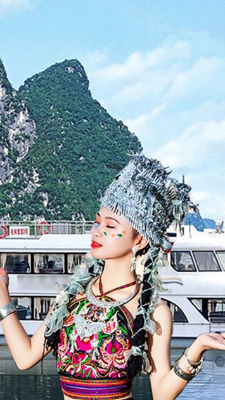 桂林漓江風景区正規三星遊覧船ツアー【磨盤山-陽朔｜銀子岩ワンデーツアーオプション可】