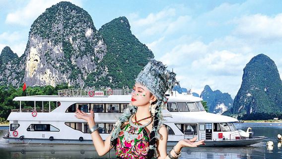 Guilin Li River Scenic Area 3-Star Cruise Tour [Mopanshan-Yangshuo | Optional 1-day tour to Silver Cave]