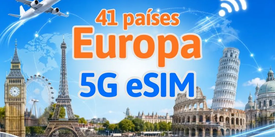 Europa (41 países) | eSIM 5G/4G
