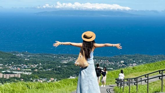 A day trip to Kinosaki Coast, Izu, Japan + Mt. Omuro + Ocean View Train