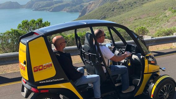 ซานฟรานซิสโก: บริการเช่ารถไฟฟ้า GoCar E-Sport พร้อมระบบนำทางด้วย GPS