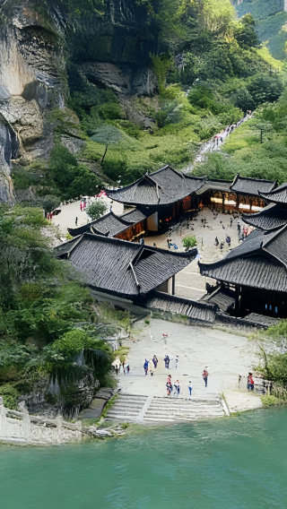 ทัวร์ 1 วัน สามสะพานสวรรค์ + เมืองแห่งความเจริญ + การล่องเรือ 1 ชั่วโมงที่หอศิลป์แม่น้ำอู๋เจียงรวมตั๋วเรือ