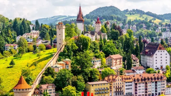 1-day tour in Lucerne | Transportation museum + Glacier Garden of Lucerne + Musegg Wall Lucerne + Chapel Bridge