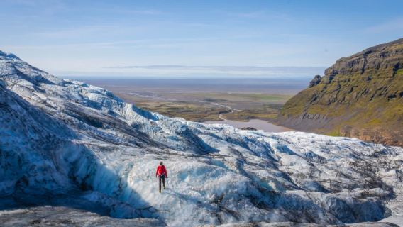 Islanti Reykjavík · Skaftafell-jäätikkö 2 tunnin opastettu vaellus | varusteet sisältäen jäätikköretken