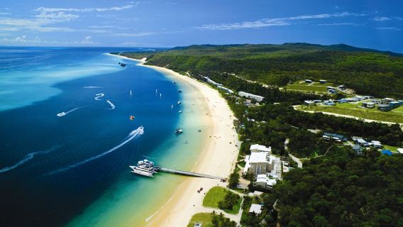 Tangalooma Sunset Cocktail Day Cruise with Marine Discovery Cruise