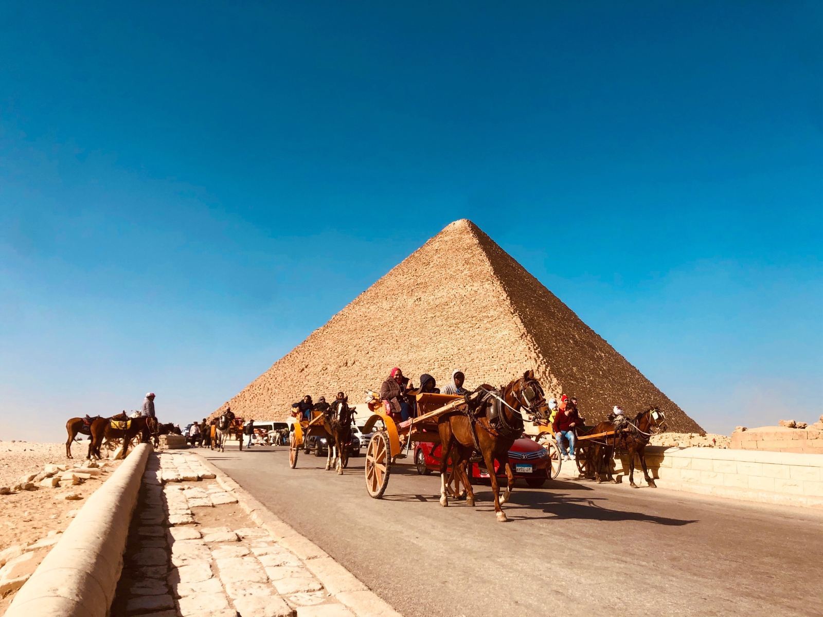 1-day Tour to Giza Necropolis + The Egyptian Museum in Cairo + Great Sphinx of Giza (Bilingual Guide in Chinese and English)