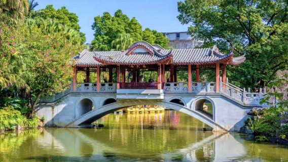 廣西柳州一日遊|柳侯公園+窯端口古鎮+鹿砦香橋岩溶國家地質公園