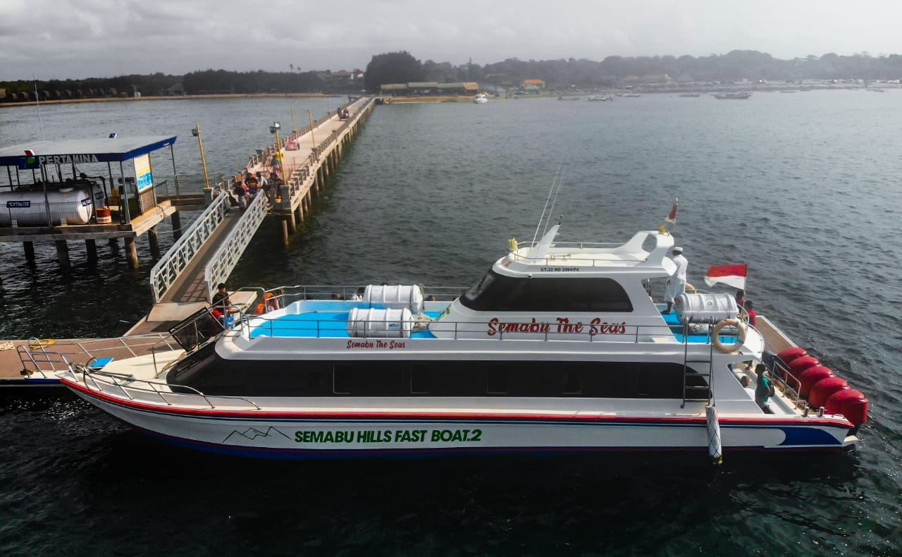 Indonesien Bali Nusa Penida Schiffsfahrkarte Privattransfer Speedboot Einzelfahrt Hin- und Rückfahrt Nusa Penida Island