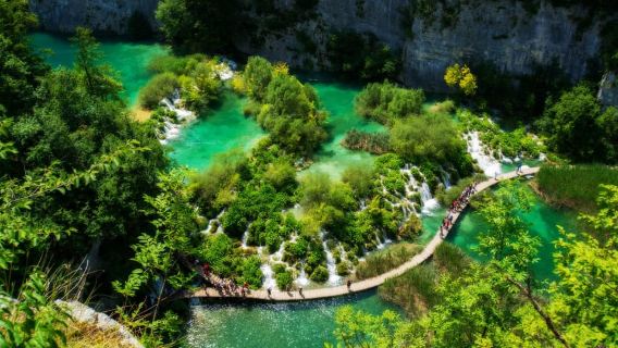 From Split: Plitvice Lakes Guided tour