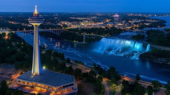 Niagara Falls: Skylon Tower, Fireworks & Walking Tour Canada