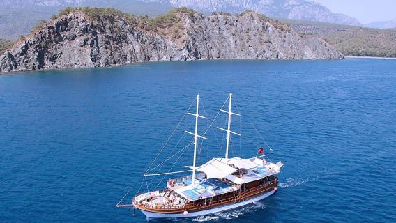 ทัวร์เรือพักผ่อนแบบครอบครัวที่อลันยา ไม่มีโฟมและเสียงเพลงดัง