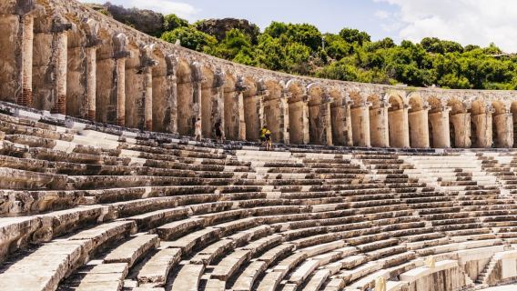 Ancient Perge, Aspendos Amphitheater, Waterfalls Guided Tour